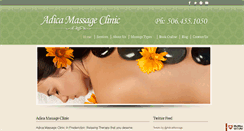 Desktop Screenshot of adicamassage.com